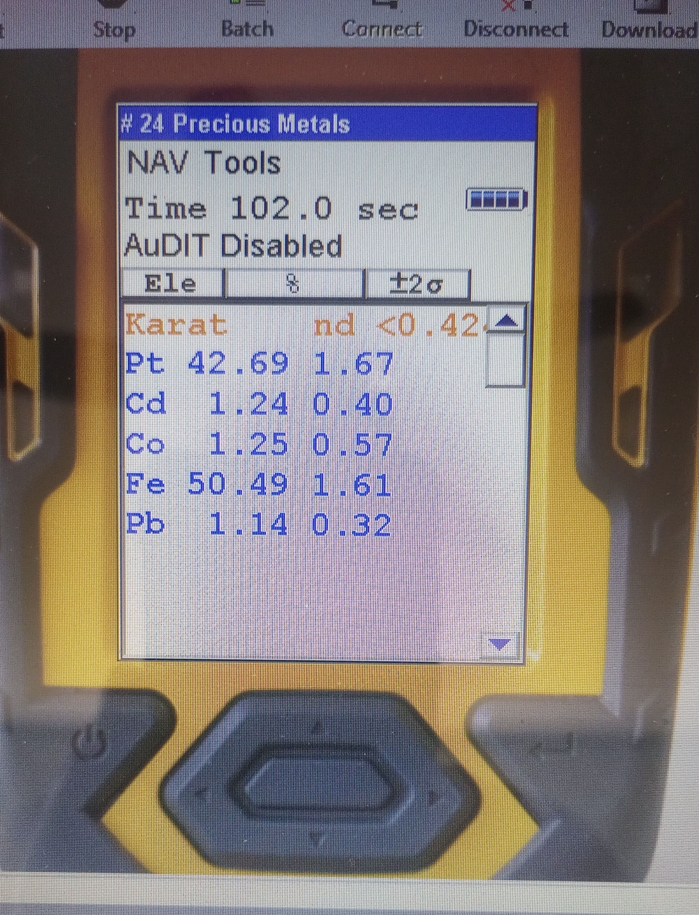 XRF Roasted Sand